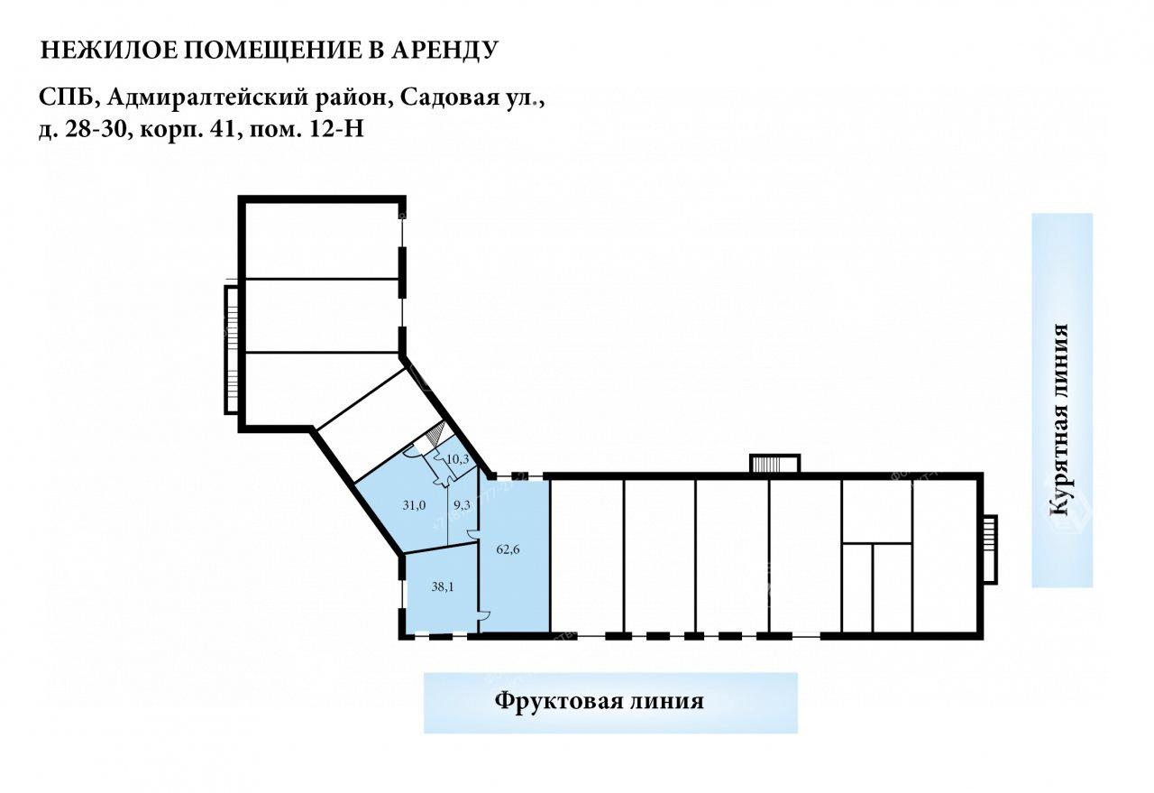 Нежилое помещение в аренду